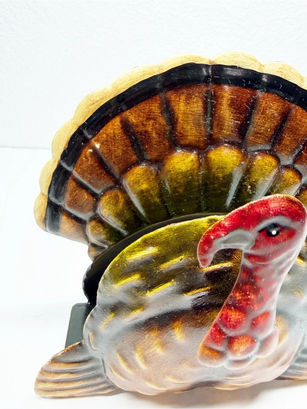 Pier 1 Metal Turkey Napkin Holder
